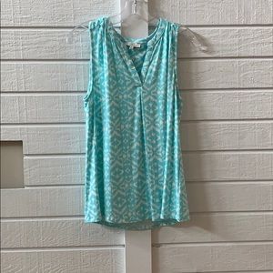 Teal tank top